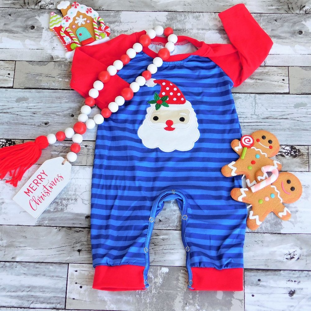 Santa Applique Romper